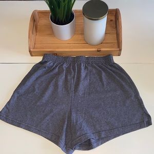Grey soffe shorts